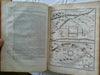 China Korea Culture Geography Government 1748 rare book w/ 37 plates maps views