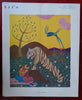 Tiger at Picnic Couple in Danger 1916 Life Magazine complete issue many cartoons