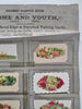 Promo display 12 chromo Trade Cards Sample Page c. 1880's Publisher merchant