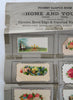 Promo display 12 chromo Trade Cards Sample Page c. 1880's Publisher merchant