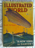 NY city Zeppelin cover 1917 U-Boats Gas Masks Torpedoes May pictorial magazine