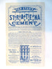 Van Stan's Stratena Cement Glue c. 1882 pictorial ad leaflet w/ testimonials