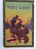 In the Maine Woods Sportsman's Guide 1914 illustrated book w/ large RR map