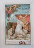 Walter Crane Wonder Book 1893 Hawthorne juvenile lovely color plate book