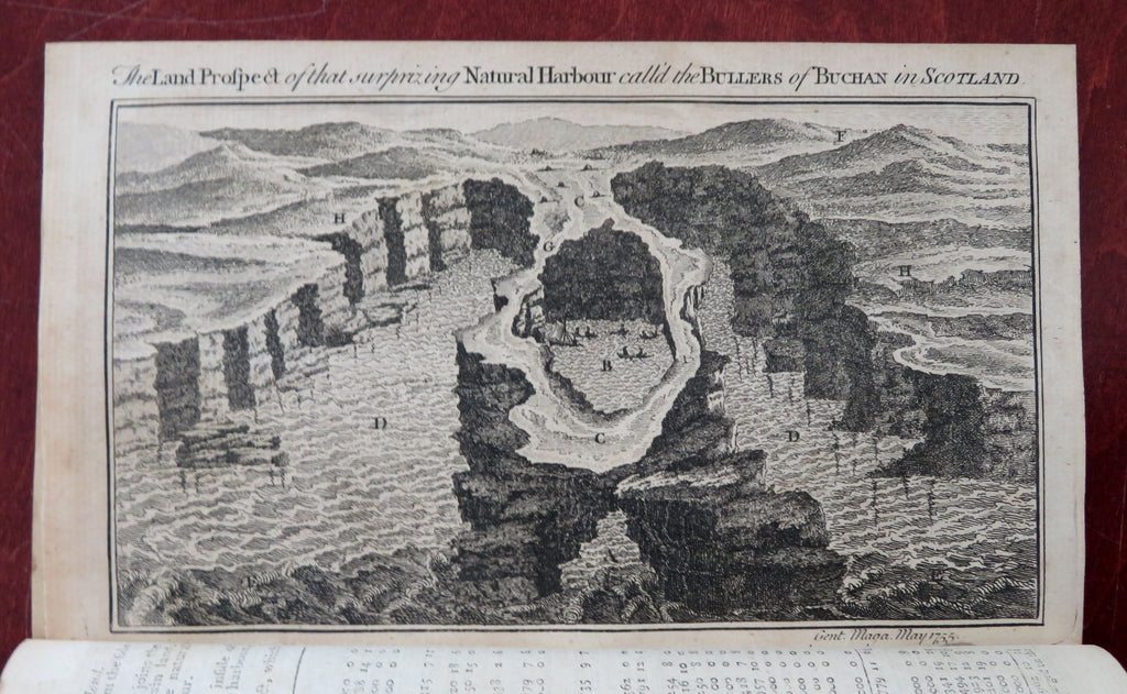 Kennebec & Hallifax No. American Forts 1755 Carolina Indigo Bullers of Buchan