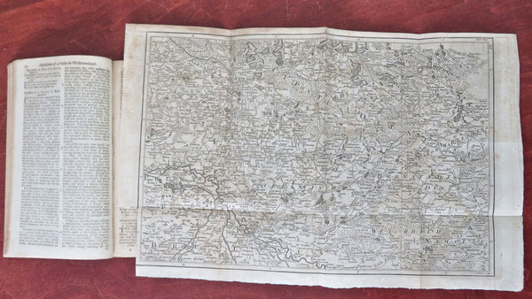 Germany Silesia Breslaw map 1761 Prussian Society Gunpowder Plot Dueling Origins