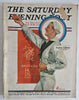 Jackson cover art Sailor & Hot Dog Saturday Evening Post 1927 complete issue