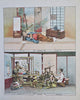 Japan Ethnic Views & Costume Prints Street Scenes 1886 Lot x 6 color prints