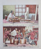 Japan Ethnic Views & Costume Prints Street Scenes 1886 Lot x 6 color prints