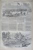 Maryland Western Rebel Raid Thomas Nast Harper's Civil War 1862 Maryland war map