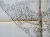 Sierra Nevada Passes California Survey Expedition 1853 detailed topography map