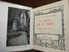 A Child's Life of Christ 1899 illustrated book early rare color dust jacket
