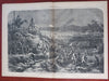 Garibaldi cover After the Battle 1862 Thomas Nast Harper's Civil War 2 lg. maps