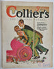 Herbert Paus cover 1931 Collier's Magazine complete issue Rolling Up Red Carpet
