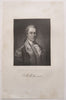 Longacre x 3 prints 1834 Famous Americans J.P. Jones Daniel Webster & Williams