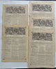 The Farm Journal American Agricultural Newspapers 1886 Lot x 5 Spring & Summer