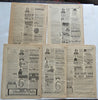 The Farm Journal American Agricultural Newspapers 1886 Lot x 5 Spring & Summer