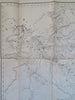 Central Wyoming Territory Topographic Survey wagon trails mines 1878 Hayden map