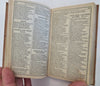 Boston Almanac 1848 Period Advertising City Guide Calendar Business Directory