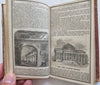 Boston Almanac 1850 Period Advertising City & Business Directory w/ notations