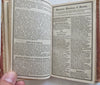 Boston Almanac 1850 Period Advertising City & Business Directory w/ notations