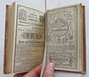 Boston Almanac 1850 Period Advertising City & Business Directory w/ notations