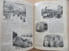Frank Leslie's Monthly 1885 rare wood engravings illustrated fine leather book