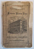 Old Colony Railroad Hotels & Restaurants 1876 pictorial tourist guide w/ RR map