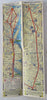 American Airlines System Route Maps Flight Paths World's Fair c. 1939 brochure