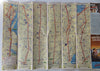 American Airlines System Route Maps Flight Paths World's Fair c. 1939 brochure