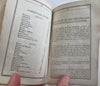 Vermont State Government Directory Rules Senate & House 1853 book w/ map