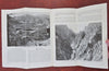 Colorado & Utah Burlington Route Tourist booklet c.1900 pictorial travel w/ maps