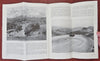 Colorado & Utah Burlington Route Tourist booklet c.1900 pictorial travel w/ maps