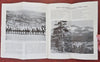 Colorado & Utah Burlington Route Tourist booklet c.1900 pictorial travel w/ maps