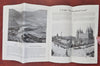 Colorado & Utah Burlington Route Tourist booklet c.1900 pictorial travel w/ maps