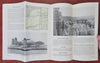 Colorado & Utah Burlington Route Tourist booklet c.1900 pictorial travel w/ maps