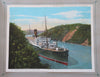 Panama Canal Souvenir Album Landscape Views Ships c. 1910 pictorial book