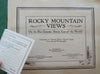 Rio Grand Rocky Mountains Railroad Souvenir Album c. 1910 pictorial book