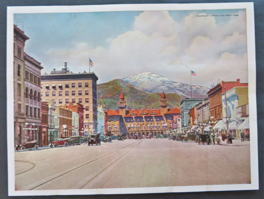 Rio Grand Rocky Mountains Railroad Souvenir Album c. 1910 pictorial book