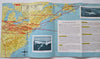 TWA Trans World Airlines 1958 Flight system route brochure worldwide maps