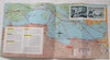 TWA Trans World Airlines 1958 Flight system route brochure worldwide maps