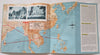 TWA Trans World Airlines 1958 Flight system route brochure worldwide maps