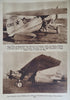 Famous flights Aviation Zeppelin dirigibles 1929 rare early special magazine