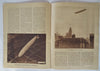 Famous flights Aviation Zeppelin dirigibles 1929 rare early special magazine