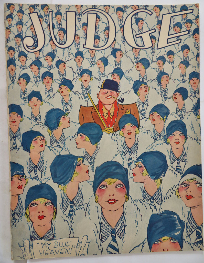 Flapper Women 1928 Judge magazine full issue Dr. Seuss cartooons