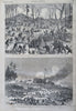 Battle of Ringgold Fort Saunders Harpers Civil War newspaper 1864 complete issue