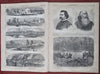 Robert E. Lee Cover Portrait Harper's Civil War newspaper 1864 complete issue