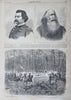 Robert E. Lee Cover Portrait Harper's Civil War newspaper 1864 complete issue