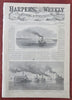 Winslow Homer Thanksgiving Harper's Civil War newspaper 1864 Nast cntrfold issue