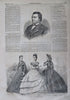 Abe Lincoln Grant 1864 George A. Custer Prisoners Harper's Civil War newspaper